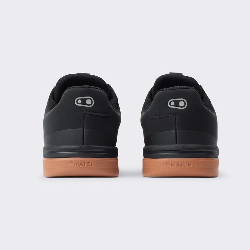 BUTY CRANKBROTHERS STAMP LACE BLACK SILVER - GUM OUTSOLE 5 (37 EU)