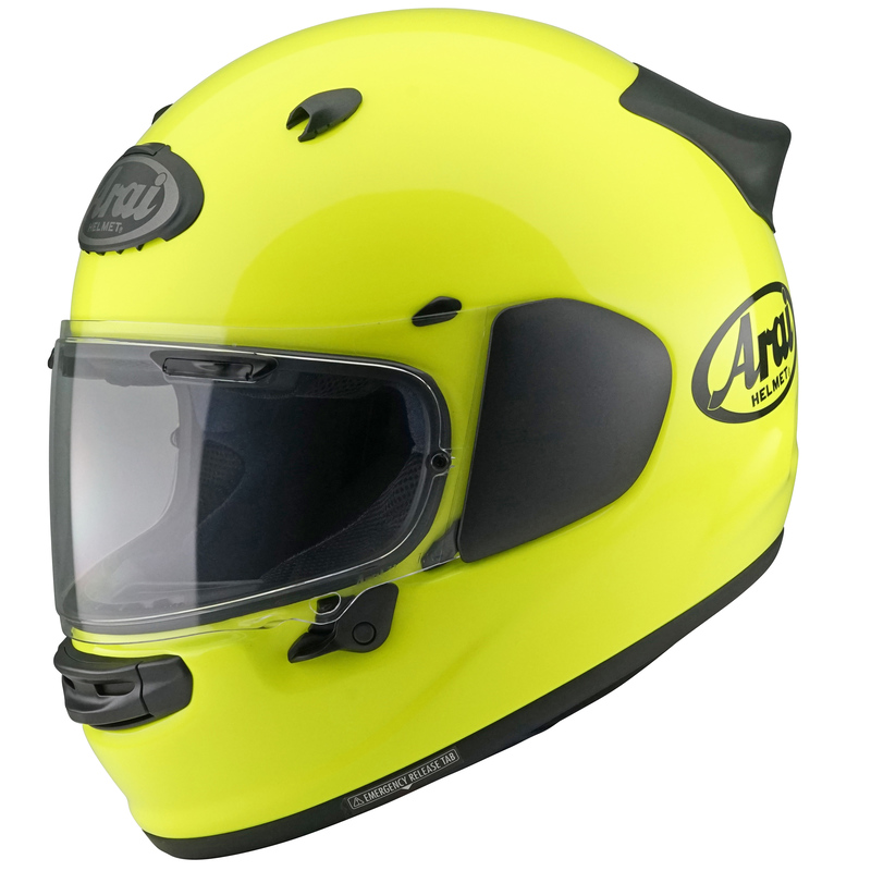 KASK MOTOCYKLOWY ARAI QUANTIC FLUOR YELLOW S