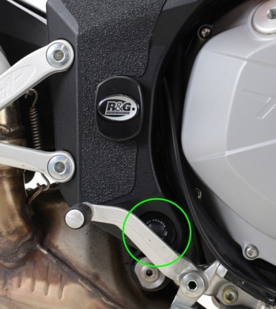 ZAŚLEPKA RAMY RG RACING PRAWA DOLNA MV AGUSTA BRUTALE 1090 13-/1090R/1090RR
