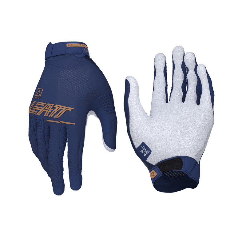 RĘKAWICE OFFROADOWE DAMSKIE LEATT MOTO 2.5 X-FLOW DEEP BLUE