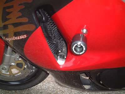 CRASHPADY CLASSIC RG RACING SUZUKI GSX1300R HAYABUSA 99- 07 BLACK