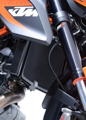 OSŁONA CHŁODNICY RG RACING KTM 1290 SUPER DUKE -19/SUPERDUKE GT 16- 19 BLACK