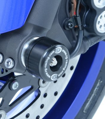 SLIDERY PRZEDNIEGO ZAWIESZENIA RG RACING YAMAHA YZF-R1 15-/MT-10 BLACK