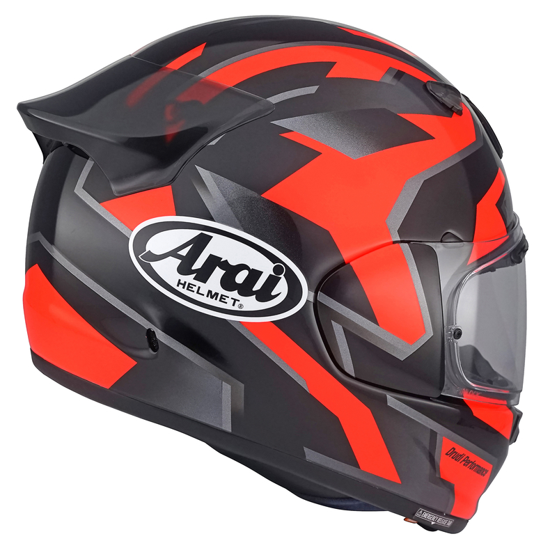 KASK MOTOCYKLOWY ARAI QUANTIC ROBOTIK RED S