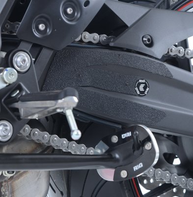 OSŁONA WAHACZA RG RACING YAMAHA MT-07/XSR700, 2 CZĘŚCI BLACK
