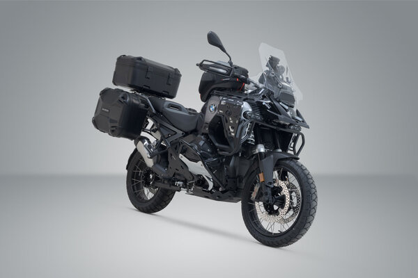 ZESTAW BAGAŻOWY ADVENTURE DUSC TOP CASE XL SW-MOTECH BMW R1300 GS ADVENTURE (24-) BLACK