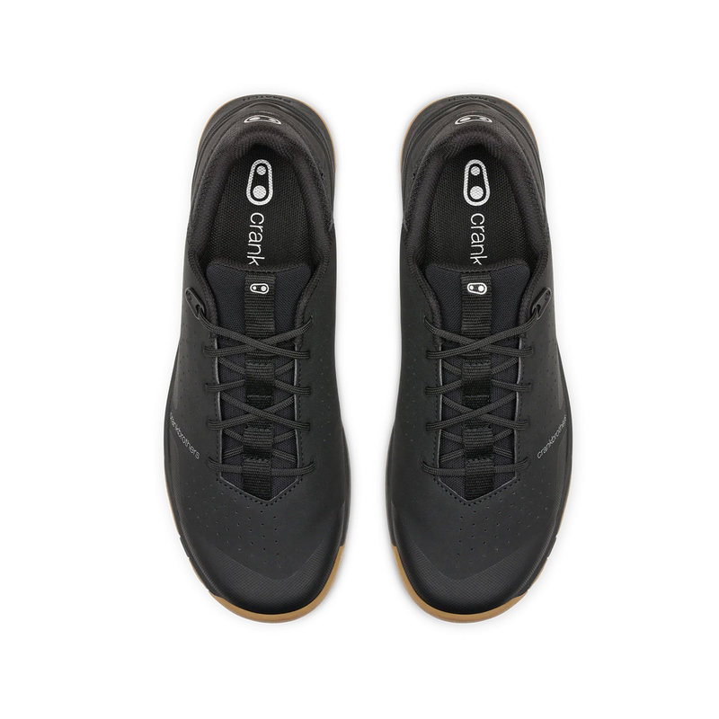 BUTY CRANKBROTHERS STAMP TRAIL LACE BLACK BLACK - GUM OUTSOLE