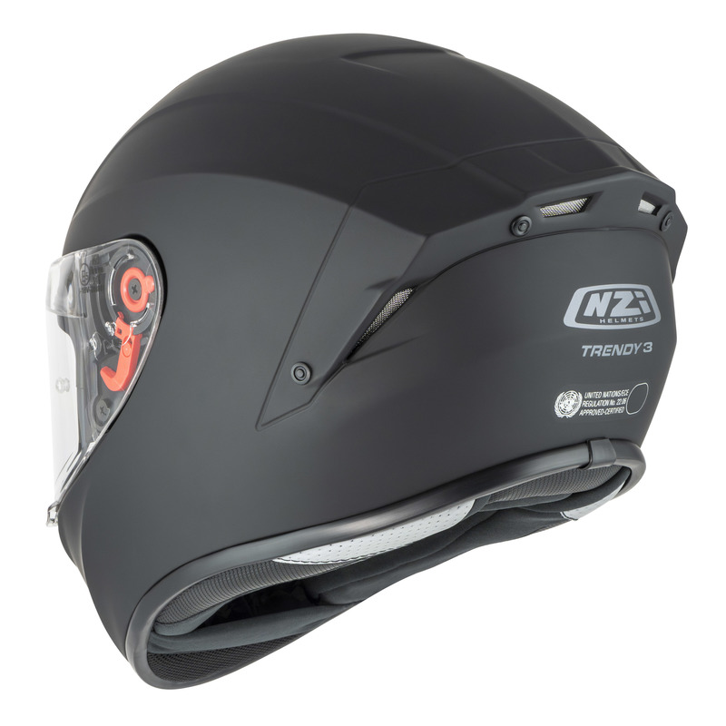 KASK MOTOCYKLOWY NZI TRENDY STREAM MATT BLACK