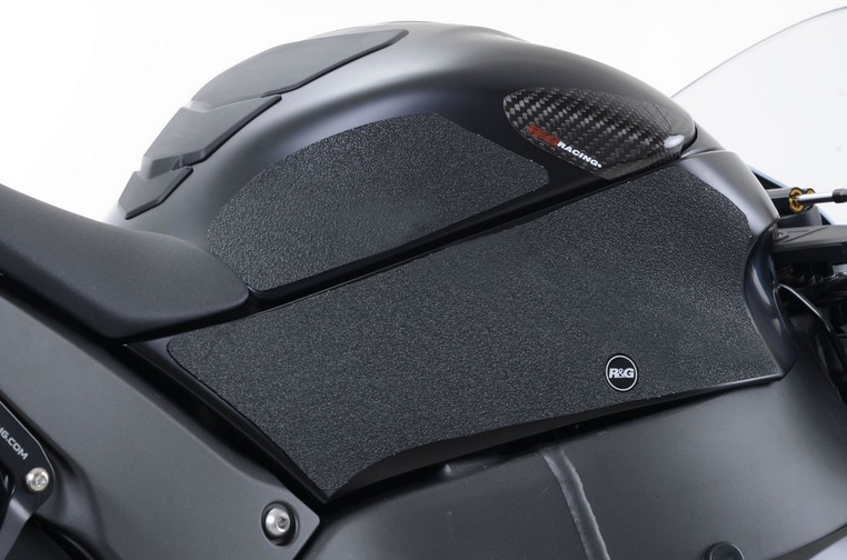 NAKLEJKA NA BAK TANKPAD ANTYPOŚLIZGOWY 4 CZĘŚCI RG RACING KAWASAKI ZX10R (NOT WINTER EDITION) BLACK