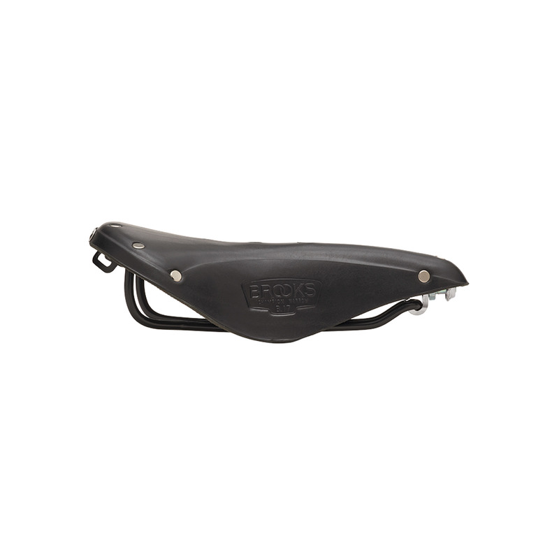 SIODEŁKO SKÓRZANE BROOKS B17 NARROW BLACK