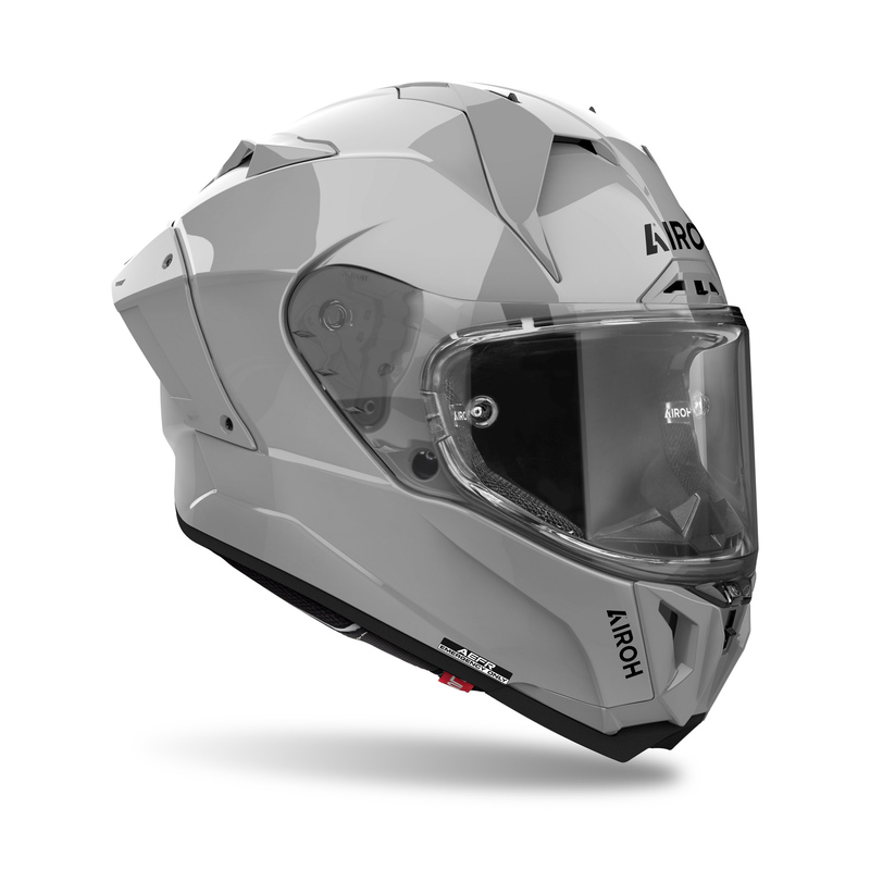 KASK MOTOCYKLOWY AIROH GP800 COLOR CEMENT GREY GLOSS M