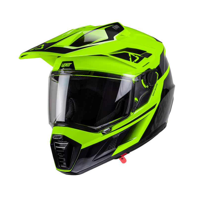 KASK MOTOCYKLOWY Z GOGLAMI LEATT KIT ADV 8.5 HI-VIZ