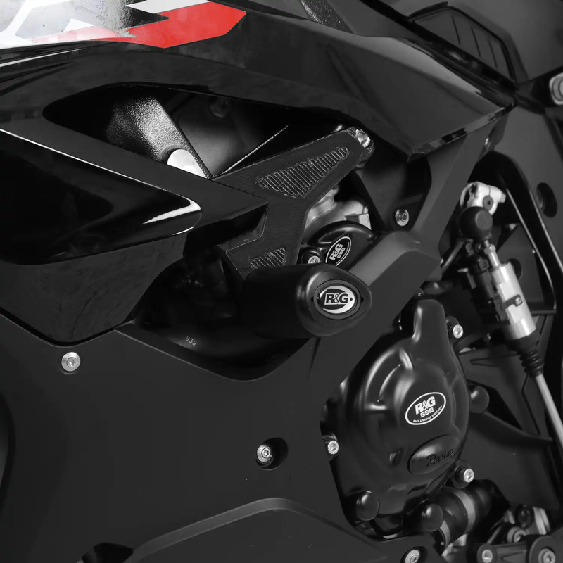 CRASHPADY RG RACING AERO STYLE FOR BMW S1000RR 23- & M1000R 23- (SYMMETRICAL KIT) WHITE