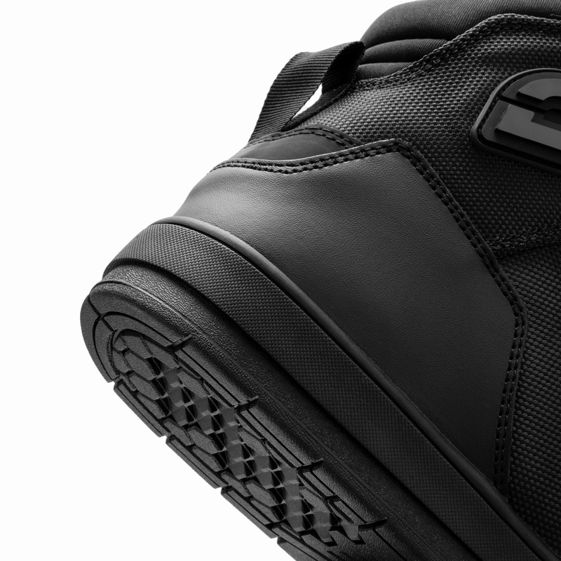 BUTY MOTOCYKLOWE OZONE SPIN BLACK BLACK SOLE