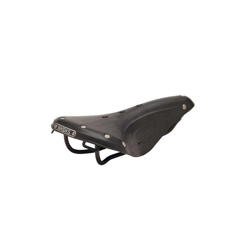 SIODEŁKO SKÓRZANE BROOKS B17 NARROW BLACK