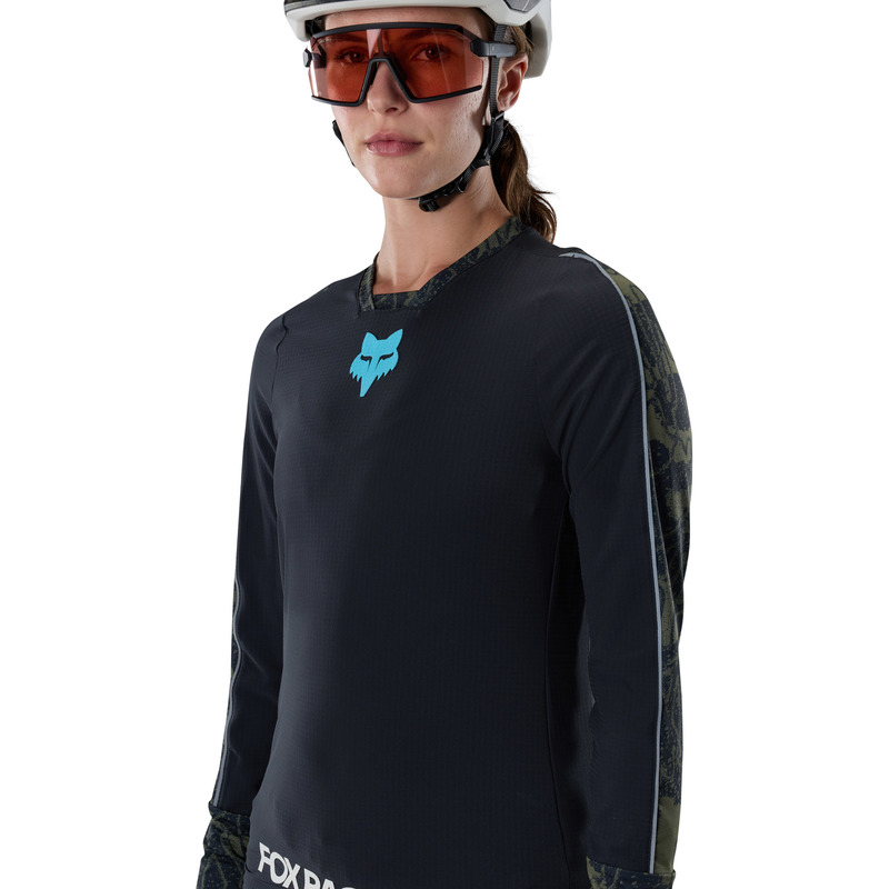 BLUZA ROWEROWA DAMSKA FOX DEFEND THERMAL LUNAR SE BLACK L