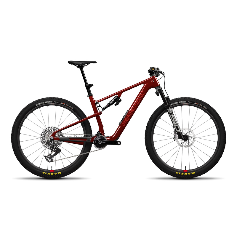 ROWER SANTA CRUZ BLUR 5 CC 29 27 XX FA AXS RACE GLOSS TART CHERRY M