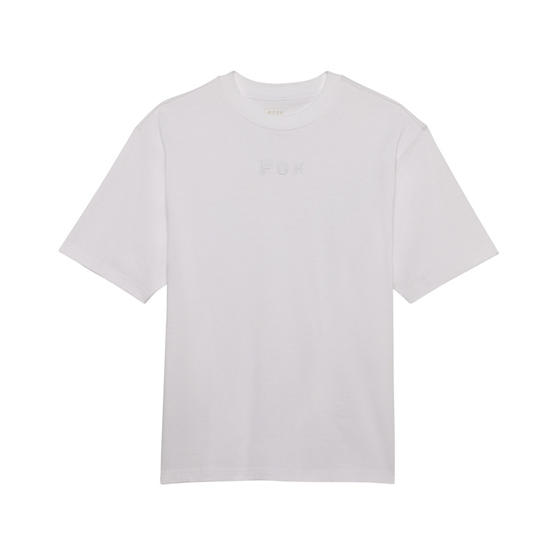 T-SHIRT FOX WORDMARK OVERSIZED OPTIC WHITE