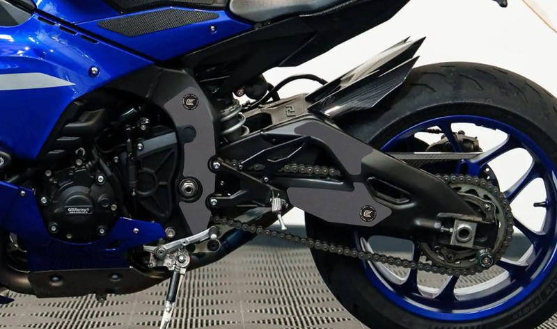 ZESTAW OSŁON PRZECIWBŁOTNYCH RG RACING EAZI-GRIP SCUFF GUARD KIT YAMAHA YZF-R1/R1M 15-