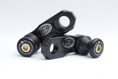 ROLKI WAHACZA RG RACING TRIUMPH TIGER 850 SPORT 21-, STREET TRIPLE 07- 13 BLACK