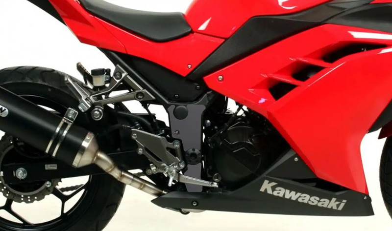 ZESTAW OSŁON PRZECIWBŁOTNYCH RG RACING EAZI-GRIP SCUFF GUARD KIT KAWASAKI NINJA 250/NINJA 300/Z250/Z