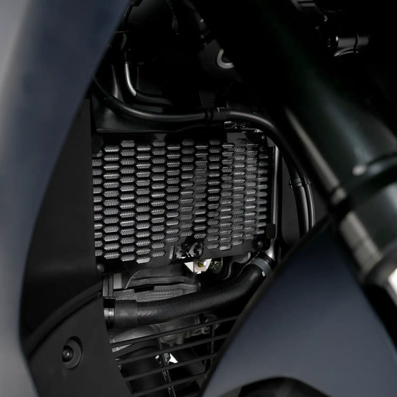 OSŁONA CHŁODNICY RG RACING PRO YAMAHA YZF-R125 22-, MT-125 20-, XSR125 21- BLACK