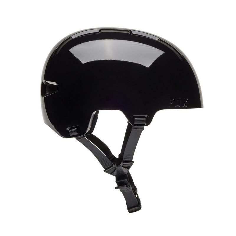 KASK ROWEROWY JUNIOR FOX FLIGHT SOLID BLACK OS