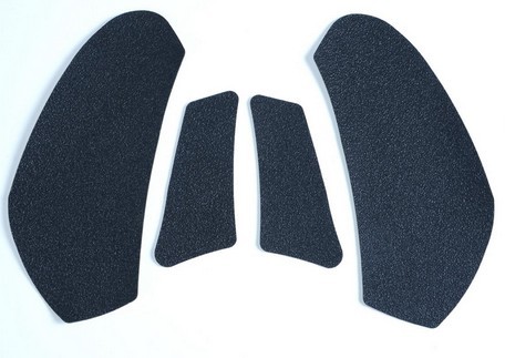 NAKLEJKA NA BAK TANKPAD ANTYPOŚLIZGOWY 4 CZĘŚCI RG RACING KAWASAKI ZX10R (08-10) BLACK