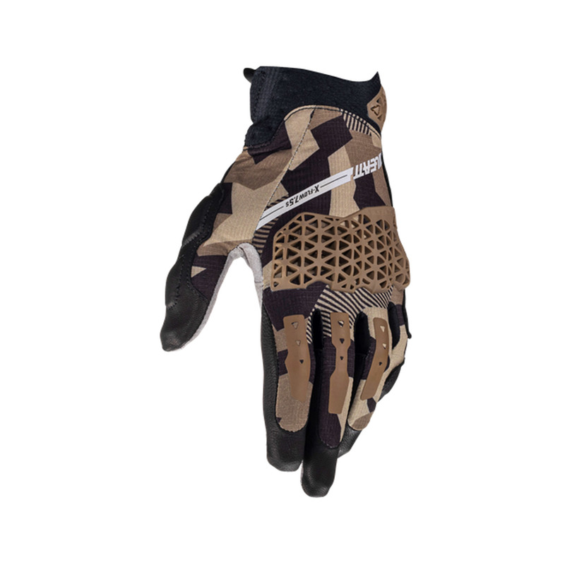 RĘKAWICE MOTOCYKLOWE LEATT ADV X-FLOW 7.5 SHORT DESERT