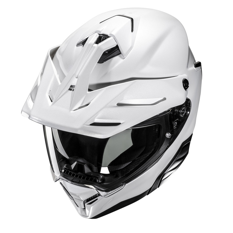 KASK MOTOCYKLOWY HJC RPHA60 SOLID PEARL WHITE