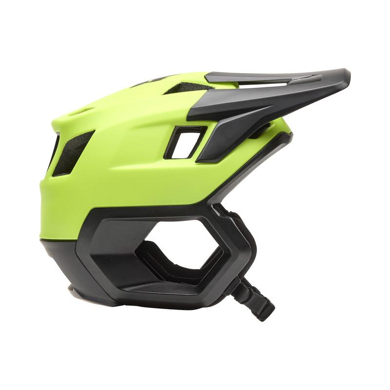 KASK ROWEROWY FOX DROPFRAME FLUO YELLOW XL