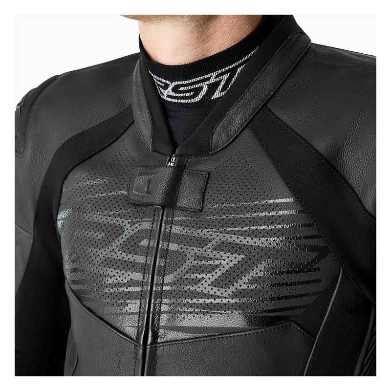 KURTKA MOTOCYKLOWA SKÓRZANA RST TRACTECH EVO D3O BLACK BLACK BLACK XS