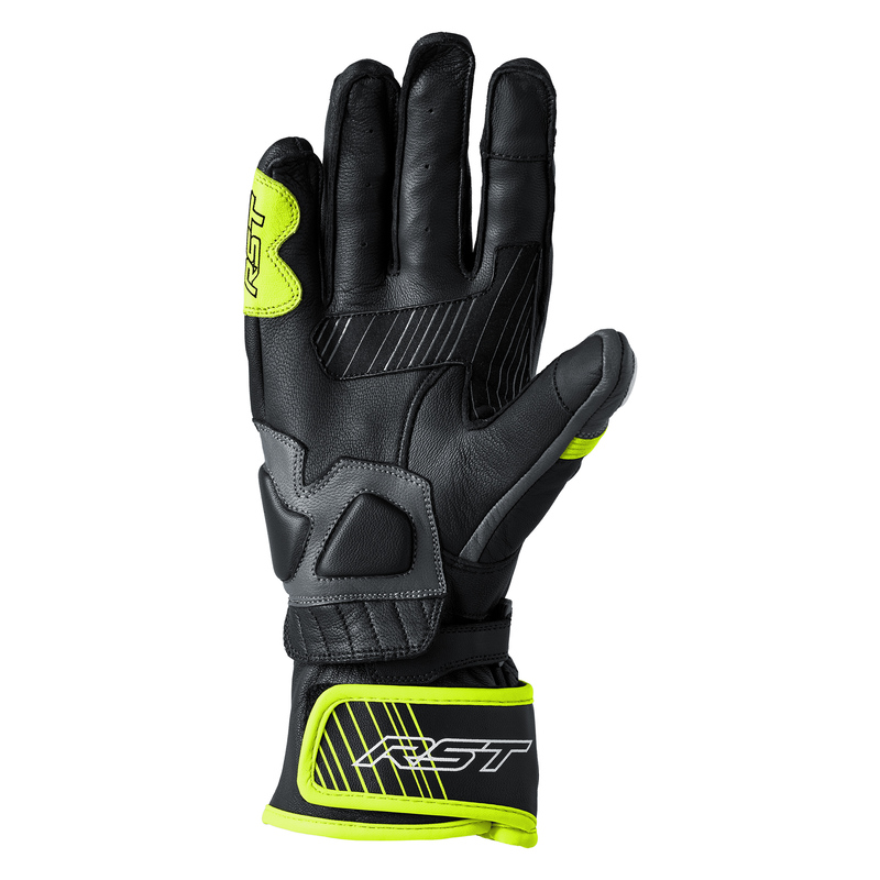 RĘKAWICE MOTOCYKLOWE RST FULCRUM GREY FLUO YELLOW BLACK S