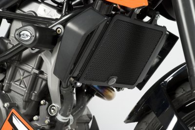 OSŁONA CHŁODNICY RG RACING KTM 125/200 DUKE BLACK