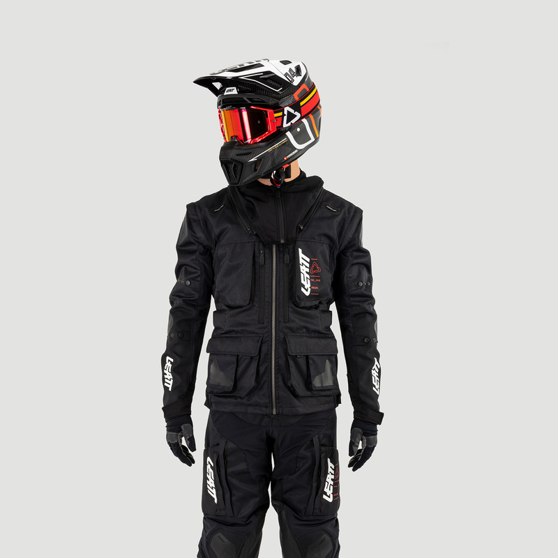 KURTKA MOTOCYKLOWA TEKSTYLNA LEATT MOTO 5.5 ENDURO BLACK