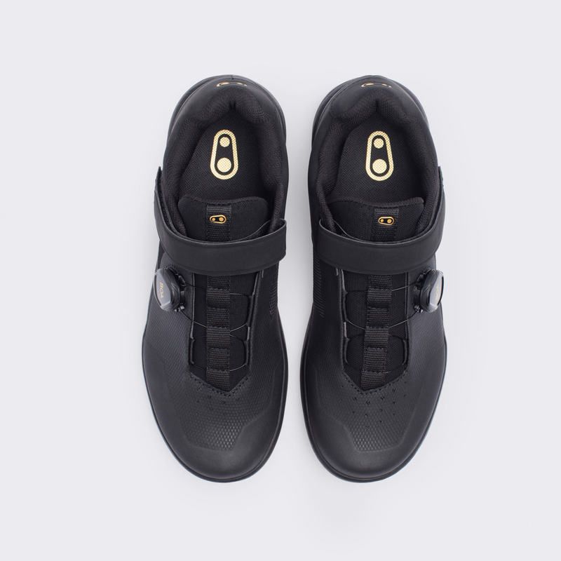 BUTY CRANKBROTHERS STAMP BOA BLACK GOLD - BLACK OUTSOLE 10 (43.5 EU)