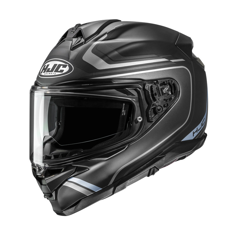 KASK MOTOCYKLOWY HJC F72 OFLO BLACK GREY L