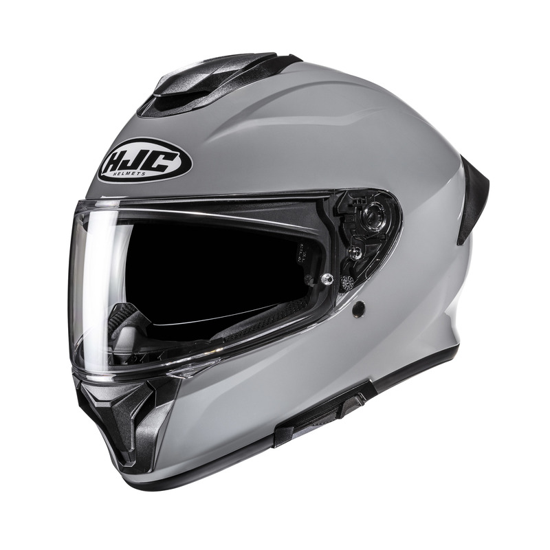 KASK MOTOCYKLOWY HJC C71 SOLID N.GREY S