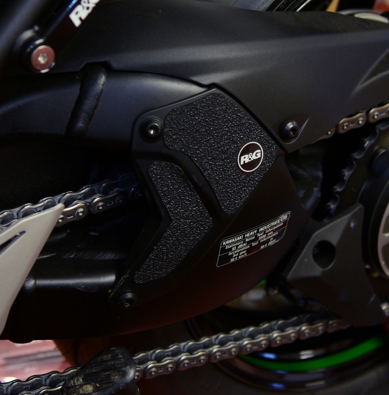 OSŁONA WAHACZA RG RACING KAWASAKI H2 SX, 3 CZĘŚCI BLACK