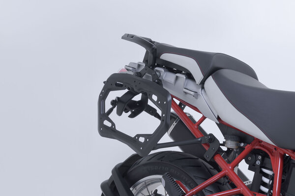 STELAŻ PRO NA KUFRY BOCZNE SW-MOTECH BMW R1200GS (04-12) / ADV (06-13) BLACK
