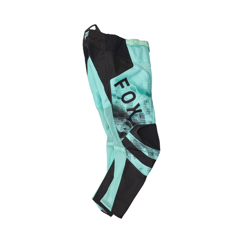 SPODNIE MOTOCYKLOWE JUNIOR FOX 180 KAIROS TURQUOISE