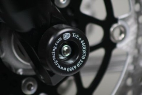 SLIDERY PRZEDNIEGO ZAWIESZENIA RG RACING KAWASAKI Z750 07 BLACK