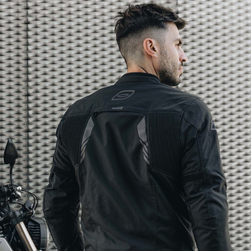 KURTKA MOTOCYKLOWA TEKSTYLNA OZONE DELTA 4 BLACK