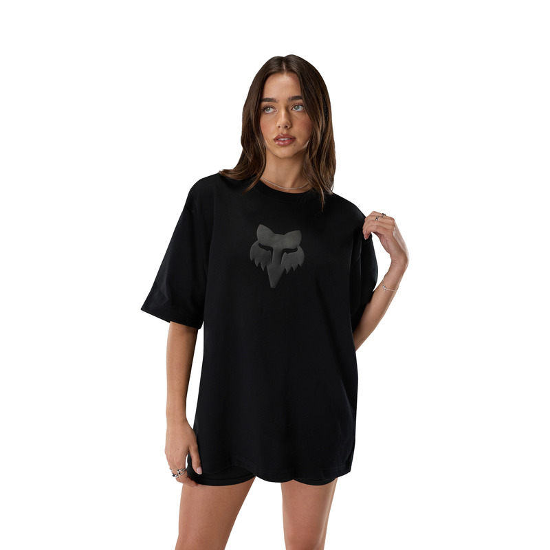 T-SHIRT FOX HEAD HEAVYWEIGHT BLACK
