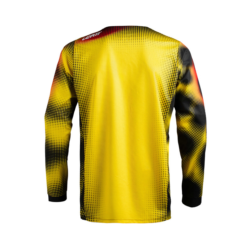 BLUZA OFFROADOWA LEATT MOTO 3.5 LEOPARD YELLOW 3XL