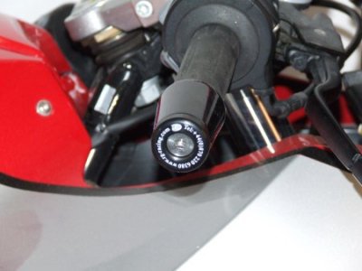 KOŃCÓWKI KIEROWNICY RG RACING BMW F800S/F800ST/R1200S/R1250RS SPORT 19-/R1200RS 15- BLACK