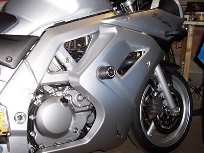 CRASHPADY CLASSIC RG RACING SUZUKI SV650 K3- (FULLY FAIRED WITH SUZUKI LOWERS) BLACK