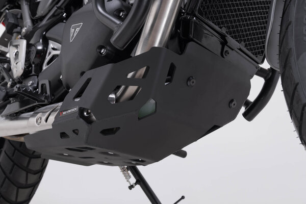 OSŁONA SILNIKA PŁYTA POD SILNIK SW-MOTECH TRIUMPH SCRAMBLER 400 X (23-) BLACK