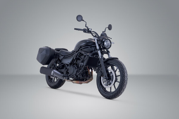 ZESTAW KUFRÓW BOCZNYCH URBAN ABS I STELAŻY SW-MOTECH KAWASAKI ELIMINATOR 500 (23-) 2X165L
