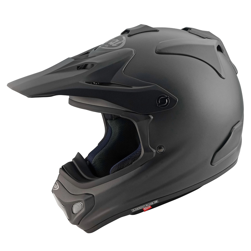 KASK MOTOCYKLOWY ARAI MX-V EVO FROST BLACK XS